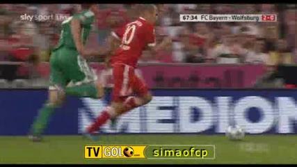 Bayern Munich - Wolfsburg 2 - 0 (3 - 0,  29 8 2009)