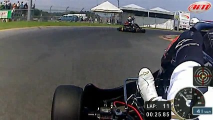 Schumacher vs Liuzzi Smartycam karting