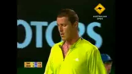 Andy Roddick vs Marat Safin. Australian Open 2007