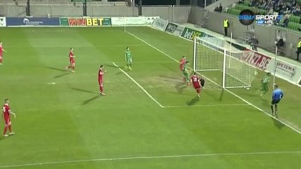 Кешеру отбеляза втори гол за Лудогорец