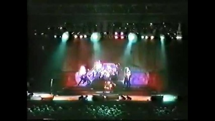 Metallica - Am I Evil & Damage Inc - Live Sao Paulo 1989 ( James On Drums, Lars On Vocals )