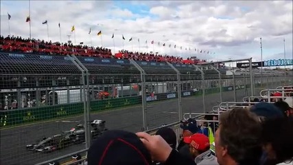 F1 2013 vs 2014 sound comparison - Melbourne
