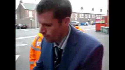 Jamie Carragher - Outside Anfield