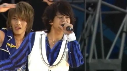 (a - Nation 2006 Wowow Broadcast) Tohoshinki - Sky & Rising Sun (1)