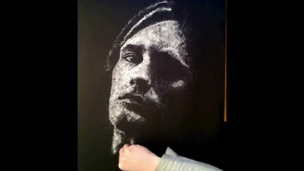Изключителна рисунка със сол, на стъкло