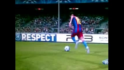 Messi se Gavri s Inter Pes