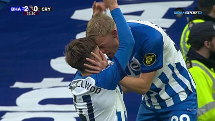 Brighton and Hove Albion with a Goal vs. Crystal Palace