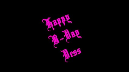 Happy B - Day Dess [ fuckingmuffin x33