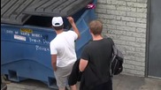 Скрита камера : бебе в кофа за боклук