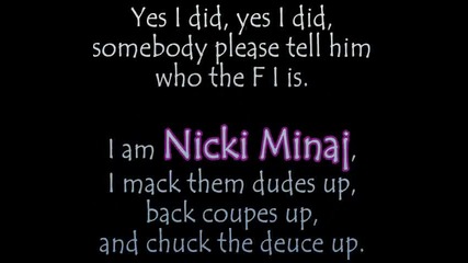 Nicki Minaj - Super Bass [2011 Single] + Lyrics