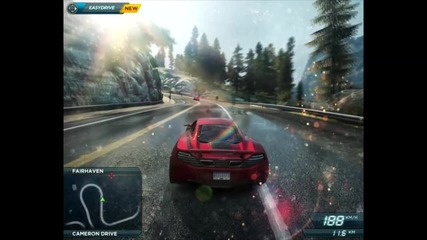 Няколко завоя с mclaren mp4-12c Nfs-mw 2