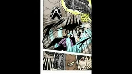 Sasuke vs Raikage [colored manga]
