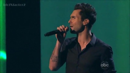 Maroon 5 & Christina Aguilera - Moves Like Jagger | American Music Awards 2011