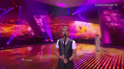 Евровизия 2012 - Естония | Ott Lepland - Kuula [финал]