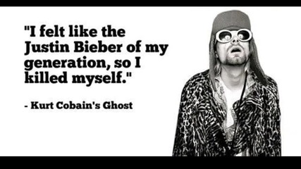 Justin Bieber vs Kurt Cobain