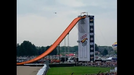 Fearless at the (indy) 500 Record Jump