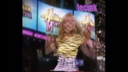 You watch on Disney Channel Hannah Montana
