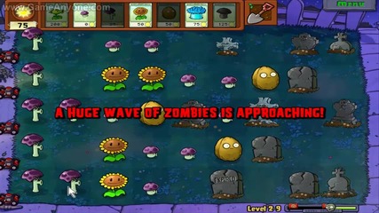 Plants vs Zombies level 2-9