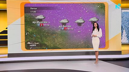 Прогноза за времето (16.01.2026 - сутрешна)