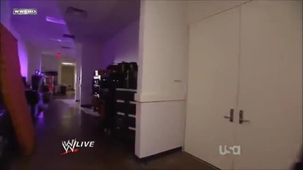 Eve Torres, Zack Ryder Kane Backstage - Wwe Raw