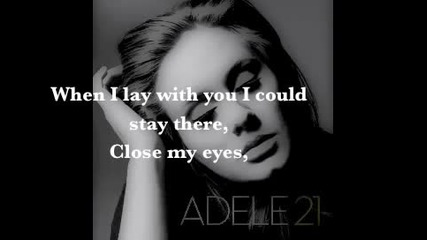 Adele - Set Fire to the Rain Lyrics