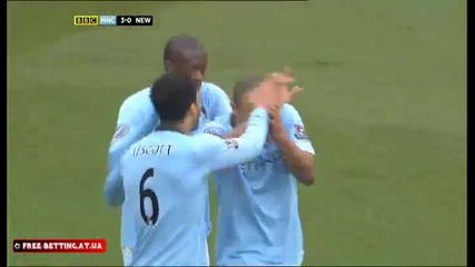 Manchester C.- Newcastle U. 4-0