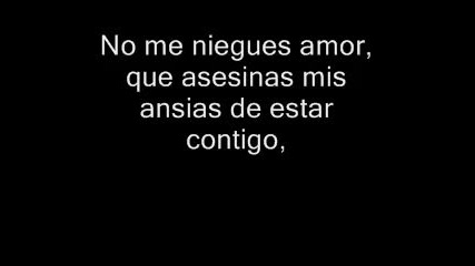 Tamara - No Me Niegues Amor 