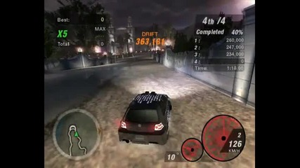 Need For Speed Underground 2 - drift of lighthause 