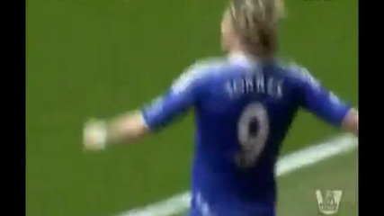 Fernando Torres goal vs Aston Villa