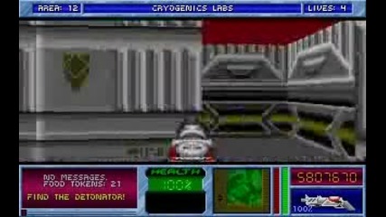 Blake Stone Planet Strike Area 12 Cryogenics Labs (2 3) (for Windows 95)