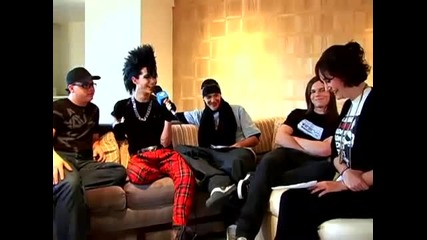 Tokio Hotel talks Halloween and famale artists Buzznet part 2 