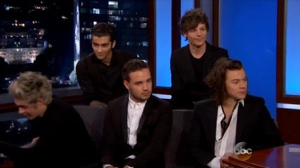 One Direction гостуват в предаването на Jimmy Kimmel