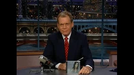 Cher on David Letterman Show