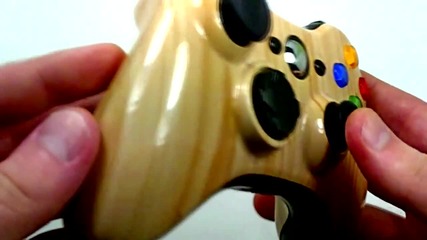 Xbox 360 Controller - Wood Hd/hq