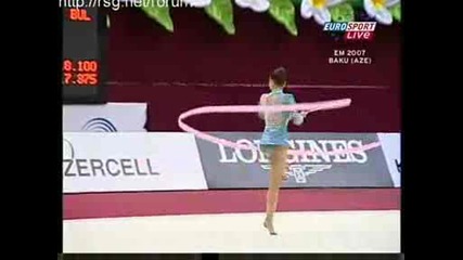 Симона Пейчева - Лента - Eвропейско Baku 2007