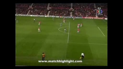 Manchester United 0 - 1 Wolfsburg Dzeko Goal