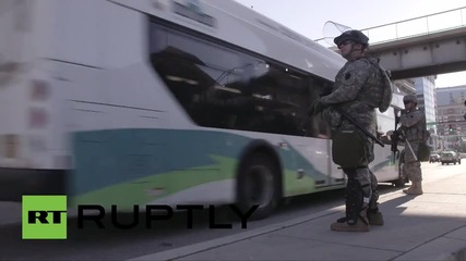 USA: National Guard deployed in Baltimore as Freddie Gray protests mount