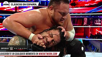 Roman Reigns vs Samoa Joe - WWE Backlash 2018 (Lucha Completa)
