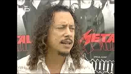 Интервю С Kirk Hammett И Phil Anselmo