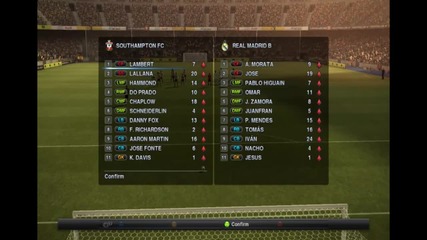 Penalty (southampton vs Real Madrid B) 1 епизод