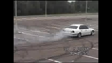 bmw burnout