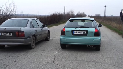 Honda Civic 1.4 75 hp vs Opel Vectra 1.6 75 hp