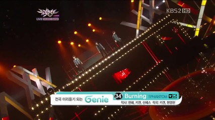 (hd) Phantom - Burning ~ Music Bank (14.09.2012)