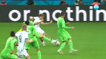 Германия победи с 2:1 Алжир