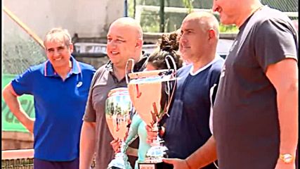 Бойко Борисов спечели тенис турнир на двойки