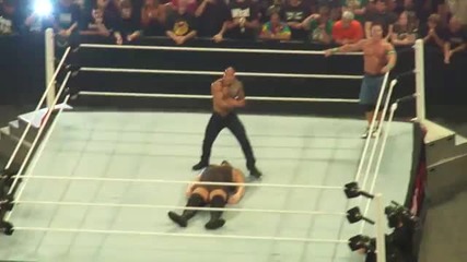 Wwe Raw Episode 1000 After The Show John Cena And The Rock Make Fun Of The Big Show