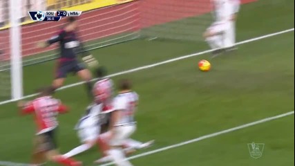 ВИДЕО: Саутхемптън - Уест Бромич 3:0
