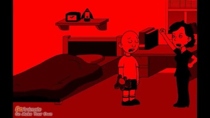 caillou fakes sick and gets grounded