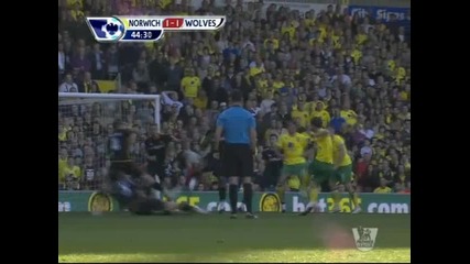 Norwich 2-1 Wolves