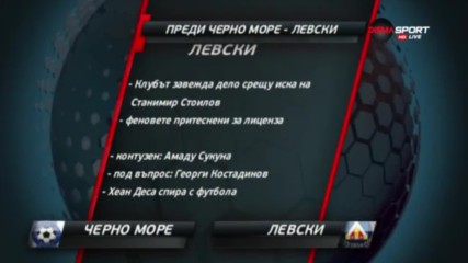 Преди Черно море - Левски